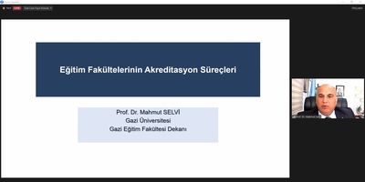 “Eğitim Fakültelerinin Akreditasyon Süreçleri” Hizmet İçi Eğitimi Verildi
