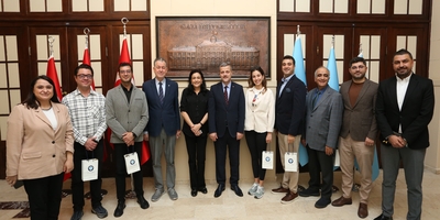 Gazi Teknopark’ta Faaliyet Gösteren Firmalar Rektörümüz Prof. Dr. Musa Yıldız’ı Ziyaret Etti