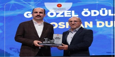 Girişimci İş Adamları Özel Ödülü Rektör Danışmanımız Doç. Dr. Osman Dur’a Verildi