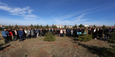 Gazi Teknopark Firmaları Adına Üniversitemiz Gölbaşı Yerleşkesinde 132 Fidan Dikildi