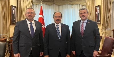 Rektörümüz Prof. Dr. Musa Yıldız, Türkiye Cumhuriyeti Bakü Büyükelçisi Doç. Dr. Cahit Bağcı’yı Ziyaret Etti