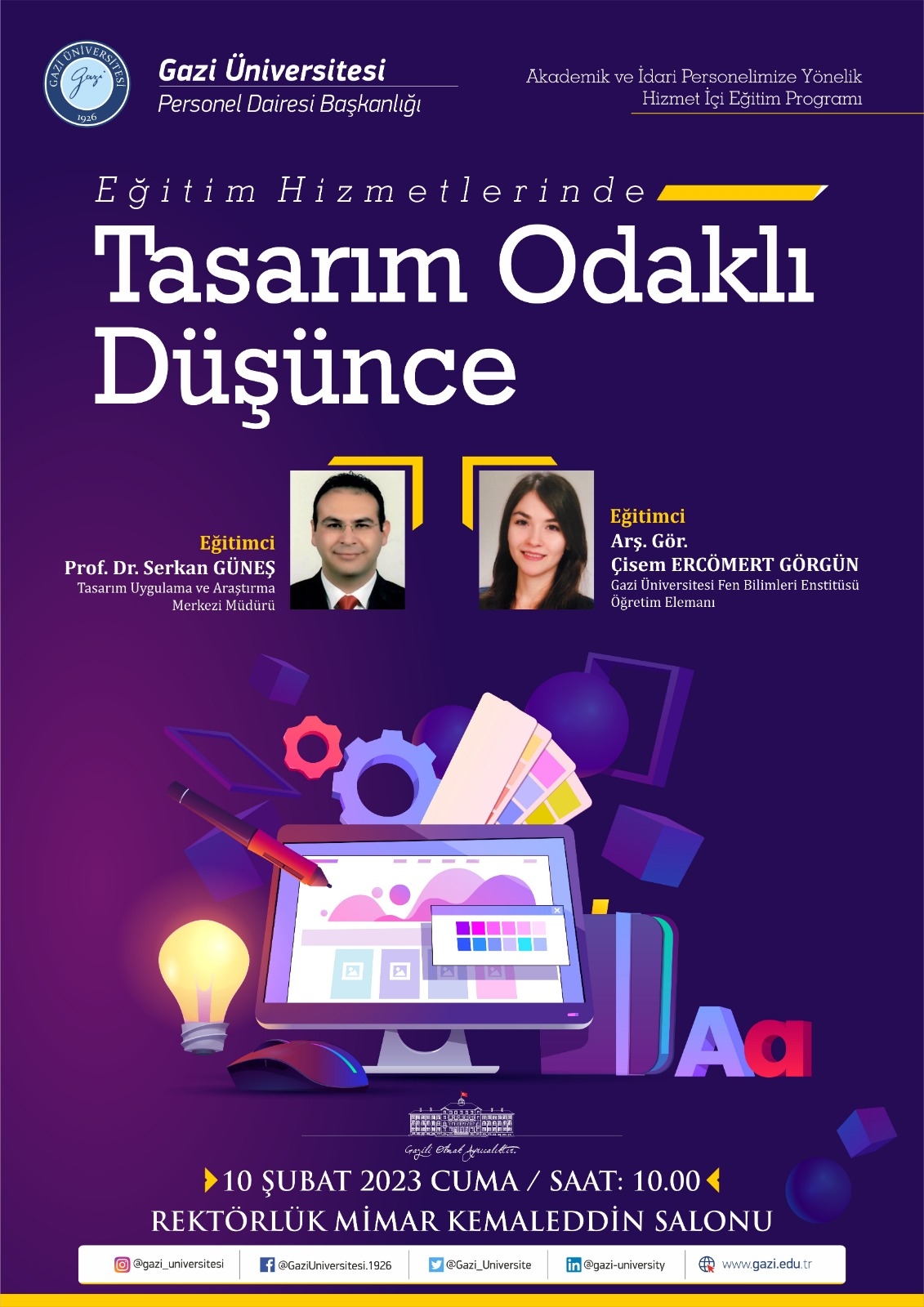 Eğitim Hizmetlerinde Tasarım Odaklı Düşünce