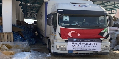 Ayni Yardım Tırımız Kahramanmaraş Nurhak’a Ulaştı