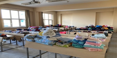 Spor Bilimleri Fakültesi’nin Hazırladığı Yardım Kolileri Ankara ve Çevre İllerde Yaşayan Depremzedelere Ulaştırıldı