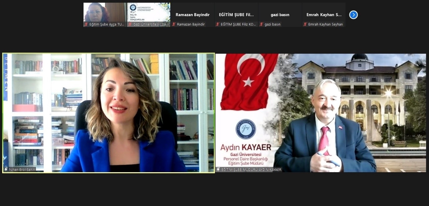 Gazi Üniversitesi Hizmet İçi Eğitimde de Türkiye’de Bir“inci”-1