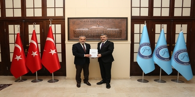 Yozgat Bozok Üniversitesi Rektörü Prof. Dr. Ahmet Karadağ, Rektörümüz Prof. Dr. Musa Yıldız’ı Ziyaret Etti