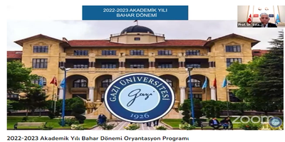 Üniversitemizde “2022-2023 Akademik Yılı Bahar Dönemi Oryantasyon Programı” Düzenlendi