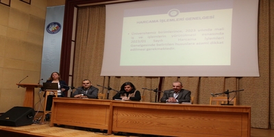 “Harcama Sürecinde Etkinlik ve Harcama Genelgesi” Hizmet İçi Eğitimi Düzenlendi