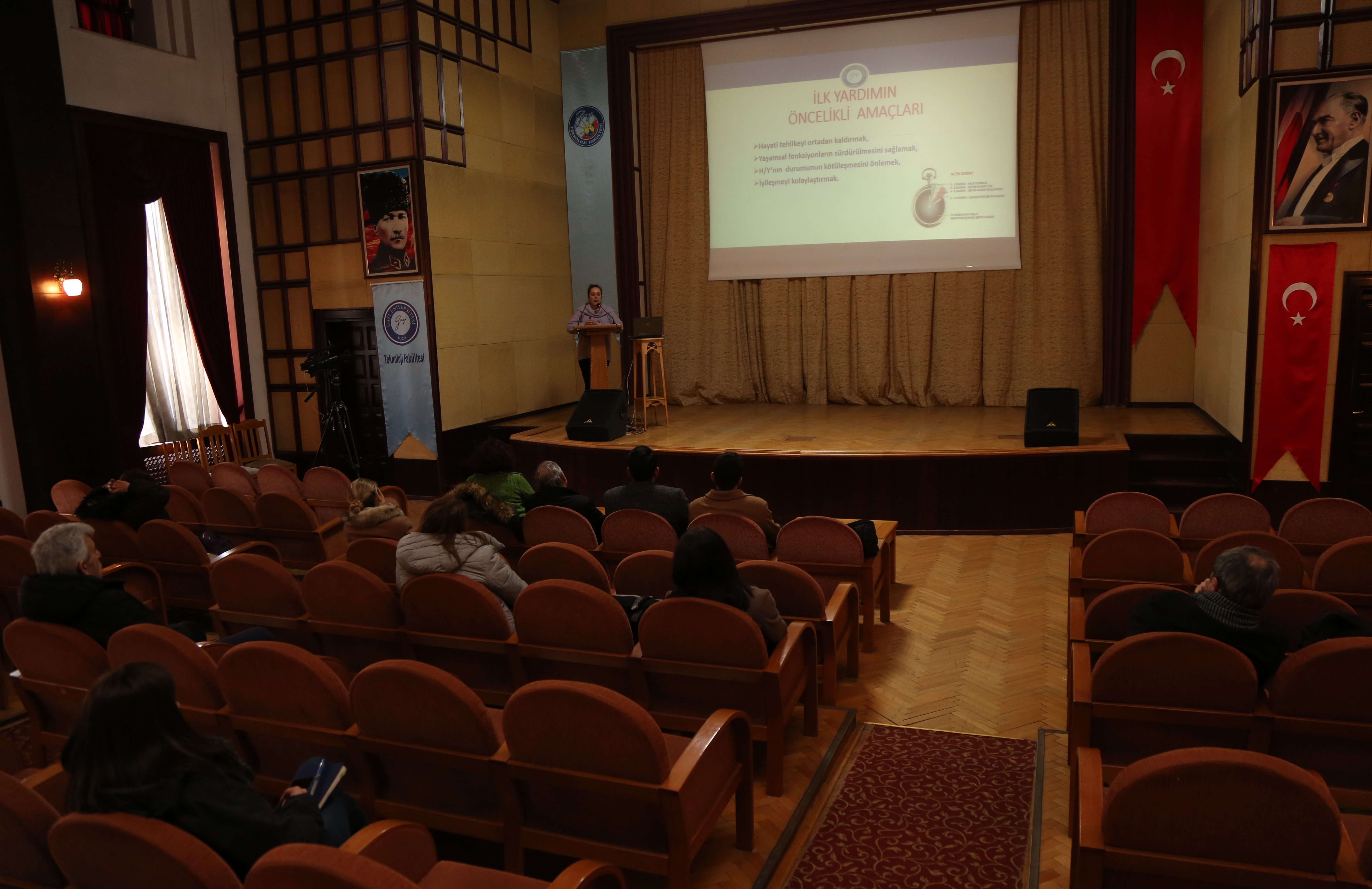 Üniversitemiz Personeline Yönelik “İlk Yardım” Konulu Hizmet İçi Eğitim Düzenlendi-1