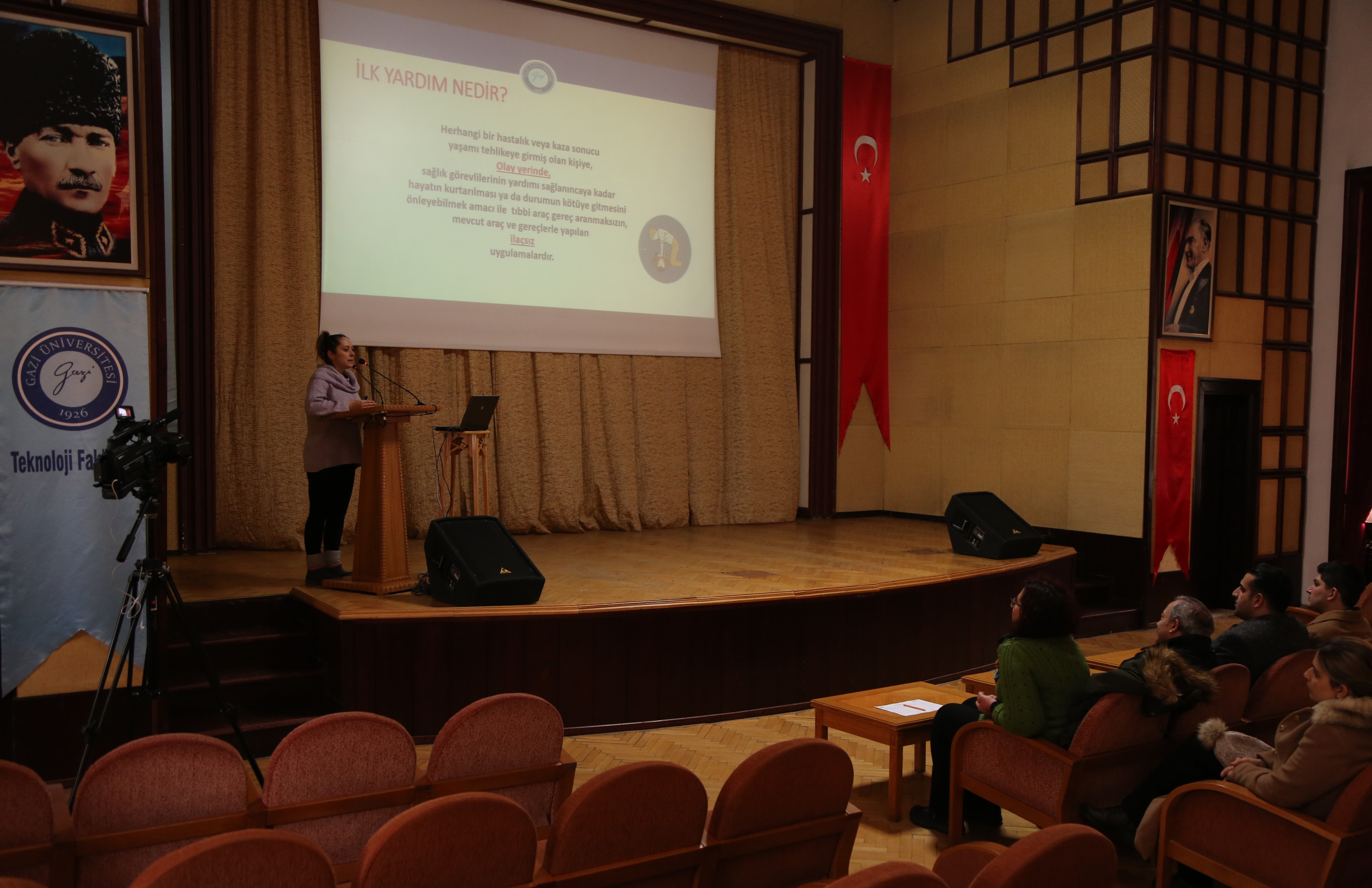 Üniversitemiz Personeline Yönelik “İlk Yardım” Konulu Hizmet İçi Eğitim Düzenlendi-1