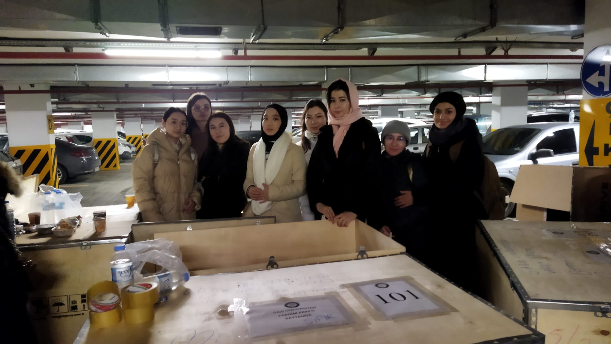Güney Kazakistan Devlet Pedagoji Üniversitesi Öğrencilerinden Deprem Yardım Kampanyasına Destek-1