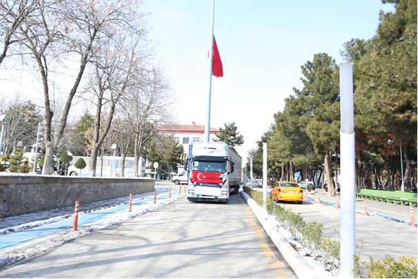 Ayni Yardım Kampanyası Kapsamında 3 Tır Daha Yola Çıktı -1