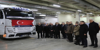 Üniversitemizin Başlattığı “Ayni Yardım Kampanyası” Kapsamında Toplanan Yardımlar Deprem Bölgesine Ulaştırılıyor
