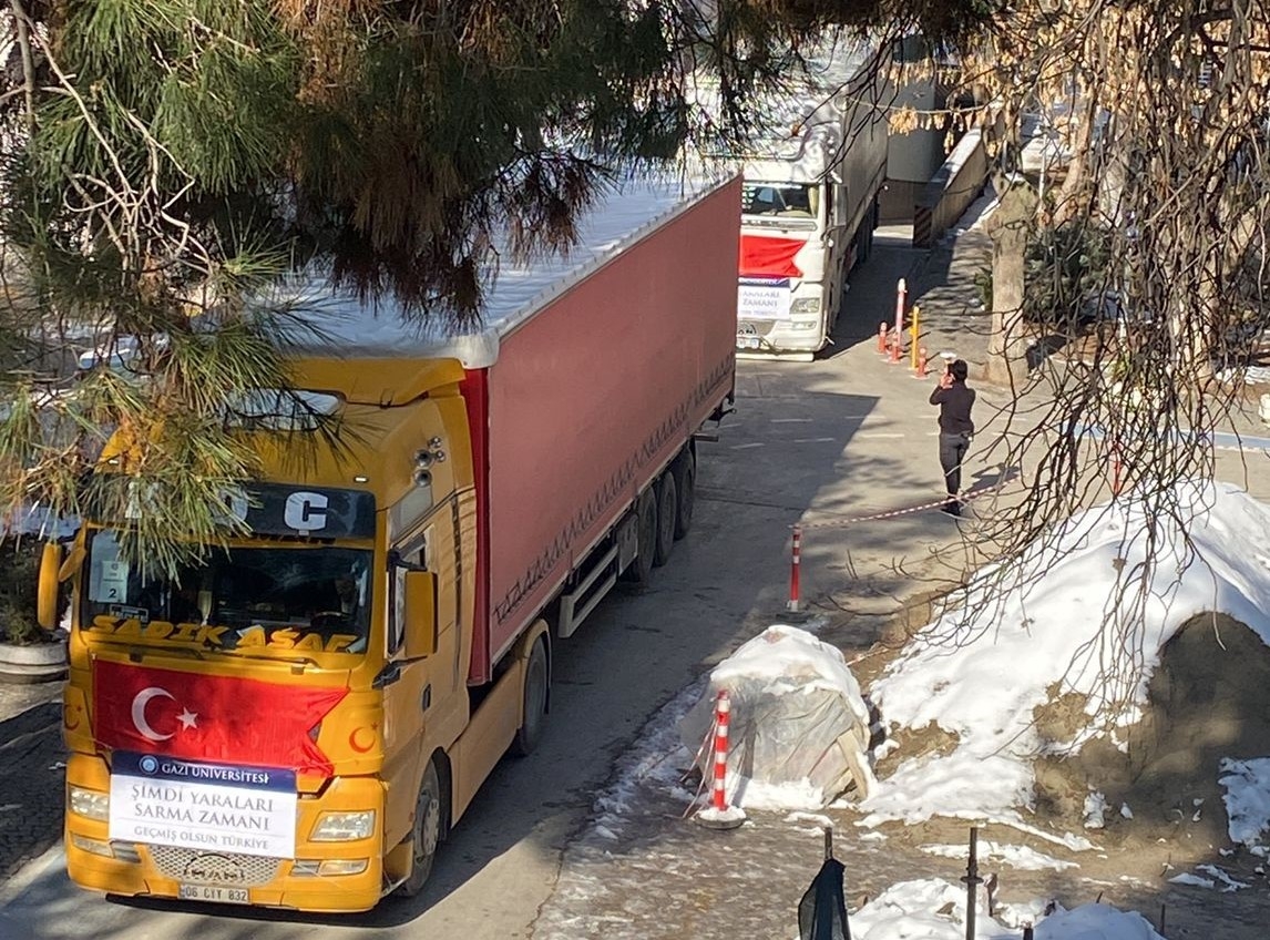 Ayni Yardım Kampanyası Kapsamında 3 Tır Daha Yola Çıktı -1