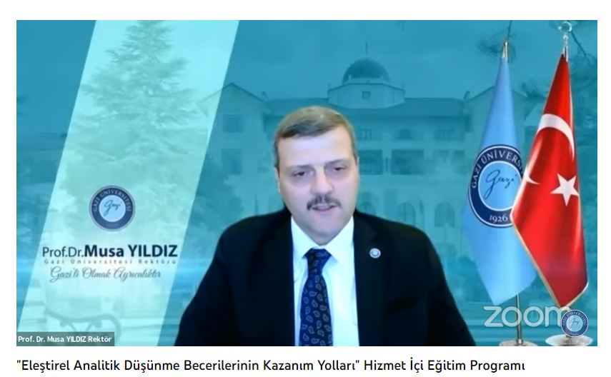 “Eleştirel Analitik Düşünme Becerilerinin Kazanım Yolları” Konulu Hizmet İçi Eğitim Düzenlendi-1