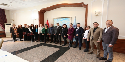 Rektörümüz Prof. Dr. Musa Yıldız, Üniversitemiz Etik Komisyonu Üyeleri ile Bir Araya Geldi