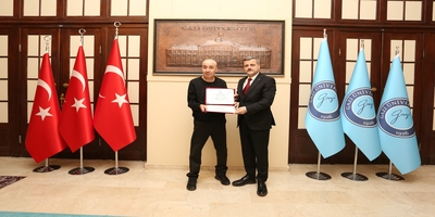 Cumhurbaşkanı Başdanışmanı Turgut Aslan, Rektörümüz Prof. Dr. Musa Yıldız’ı Ziyaret Etti