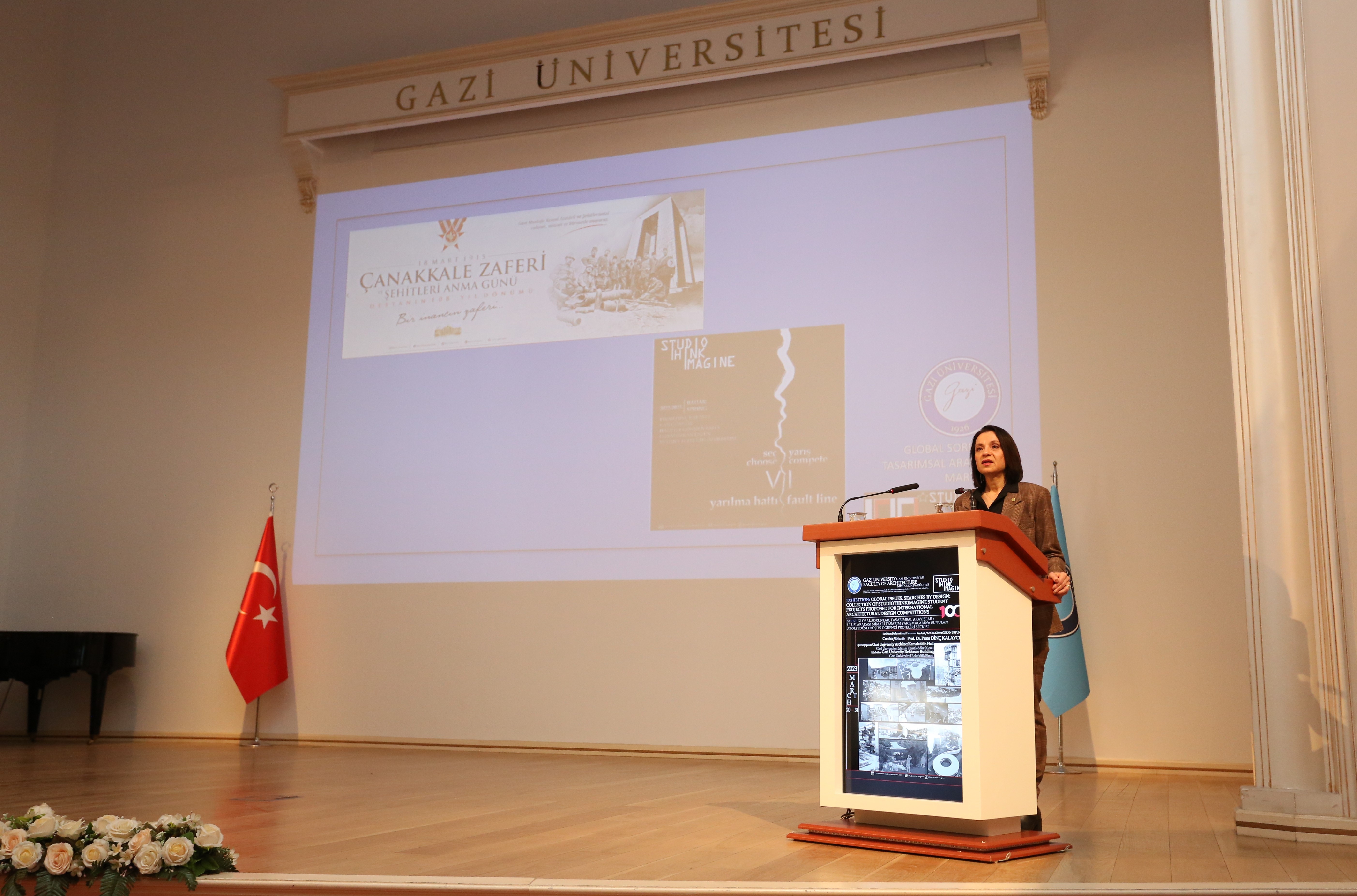 Üniversitemiz Mimarlık Fakültesi Tarafından Düzenlenen “Atölye Düşle Düşün Sergisi”nin Açılış Töreni Gerçekleştirildi-1