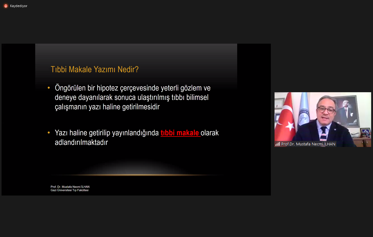 Akademik Yazma Seminerleri-10: Tıpta ve Sağlık Bilimlerinde Makale Yazımı-1