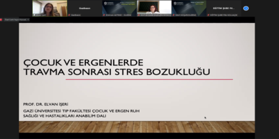 “Çocuk ve Ergenlerde Travma Sonrası Stres Bozukluğu” Konulu Hizmet İçi Eğitim Programı Düzenlendi