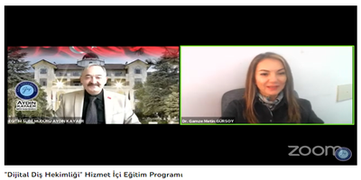 “Dijital Diş Hekimliği” Konulu Hizmet İçi Eğitim Programı Düzenlendi