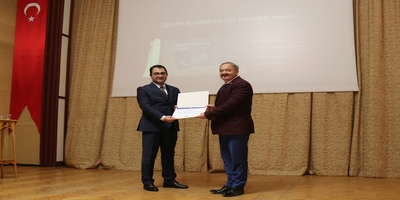 "Gizliliğin Önemi ve Gizlilik Dereceli Belgeler” Hizmet İçi Eğitimi Düzenlendi