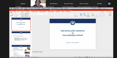 Üniversitemizde “Ağır Metallerin Toksisitesi ve Halk Sağlığına Etkileri” Konulu Konferans Düzenlendi