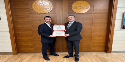 Rektörümüz Prof. Dr. Musa Yıldız, Gençlik ve Spor Genel Müdürü Ömer Altunsoy’u Ziyaret Etti