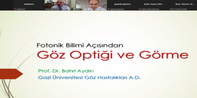 Üniversitemizde “Göz Optiği ve Görme” Konulu Seminer Düzenlendi
