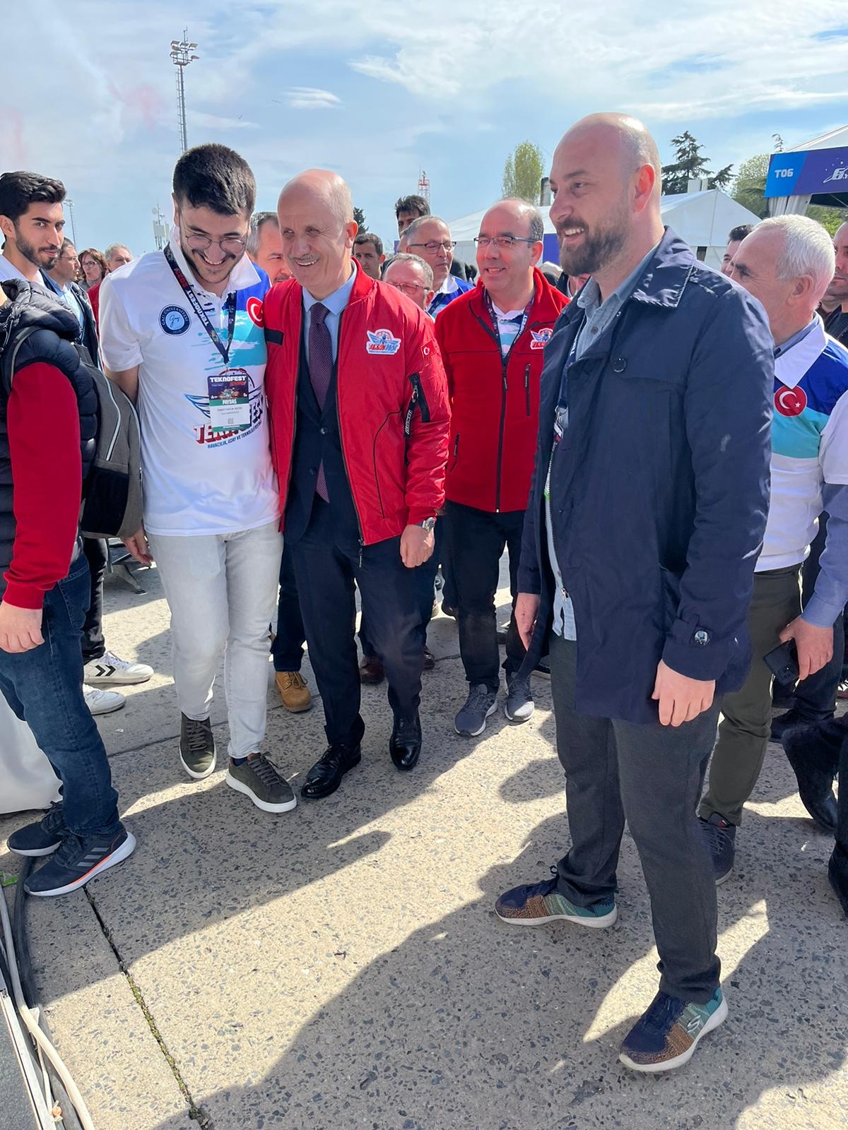 YÖK Başkanı Prof. Dr. Erol Özvar, TEKNOFEST’te Standımızı Ziyaret Etti-1