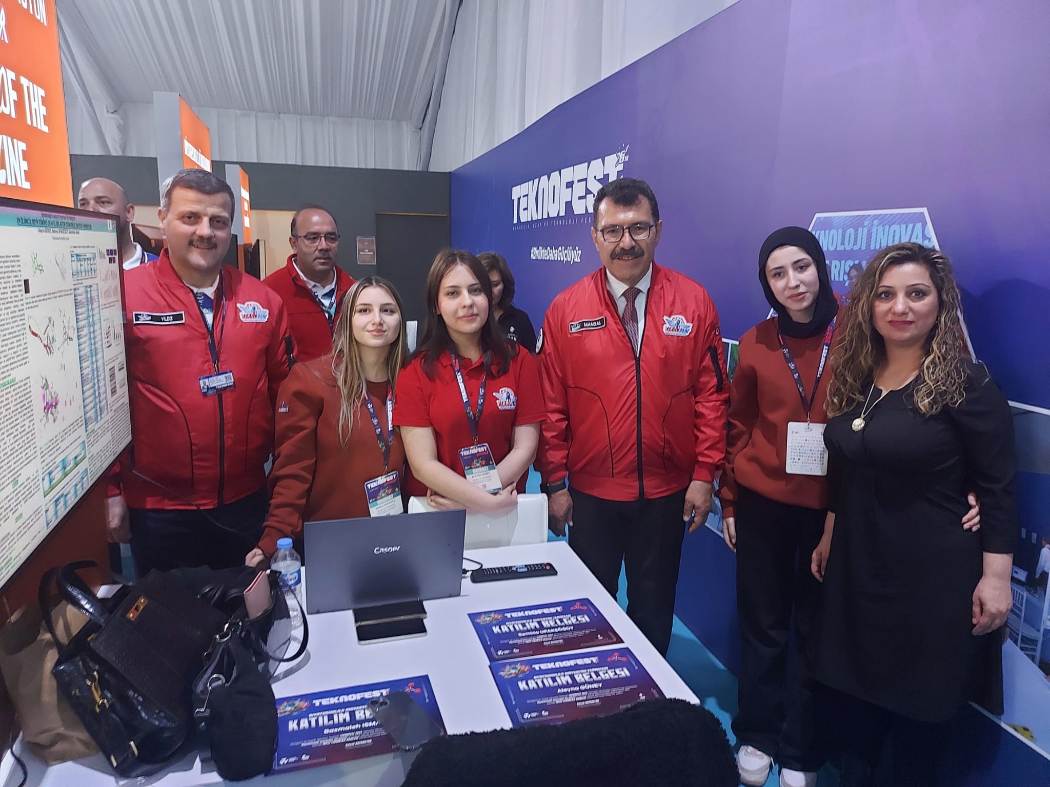 TÜBİTAK Standı ziyaret-1