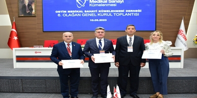 Üniversitemiz Teknik Bilimler Meslek Yüksekokulu Ostim Medikal Sanayi Kümelenmesi 6. Olağan Genel Kuruluna Katıldı