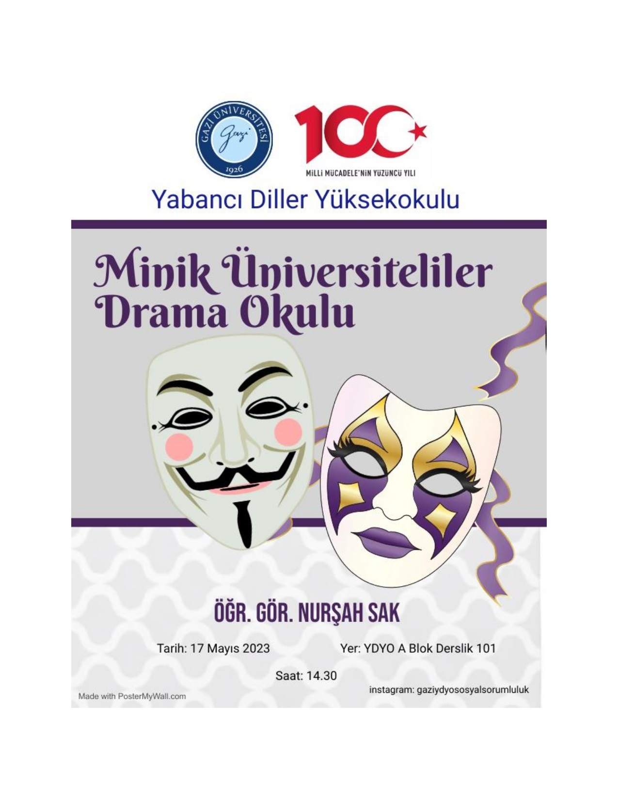 Minik Üniversiteliler Drama Okulu