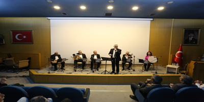 Üniversitemizde “Atatürk’ün Sevdiği Şarkılar” Seslendirildi