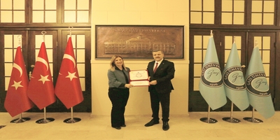 British Council Türkiye Eğitim Müdürü Ayşen Güven, Rektörümüz Prof. Dr. Musa Yıldız’ı Ziyaret Etti
