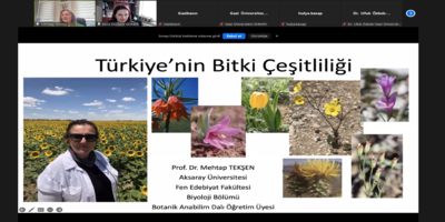 Üniversitemizde “Türkiye'nin Bitki Çeşitliliği” Konferansı Düzenlendi