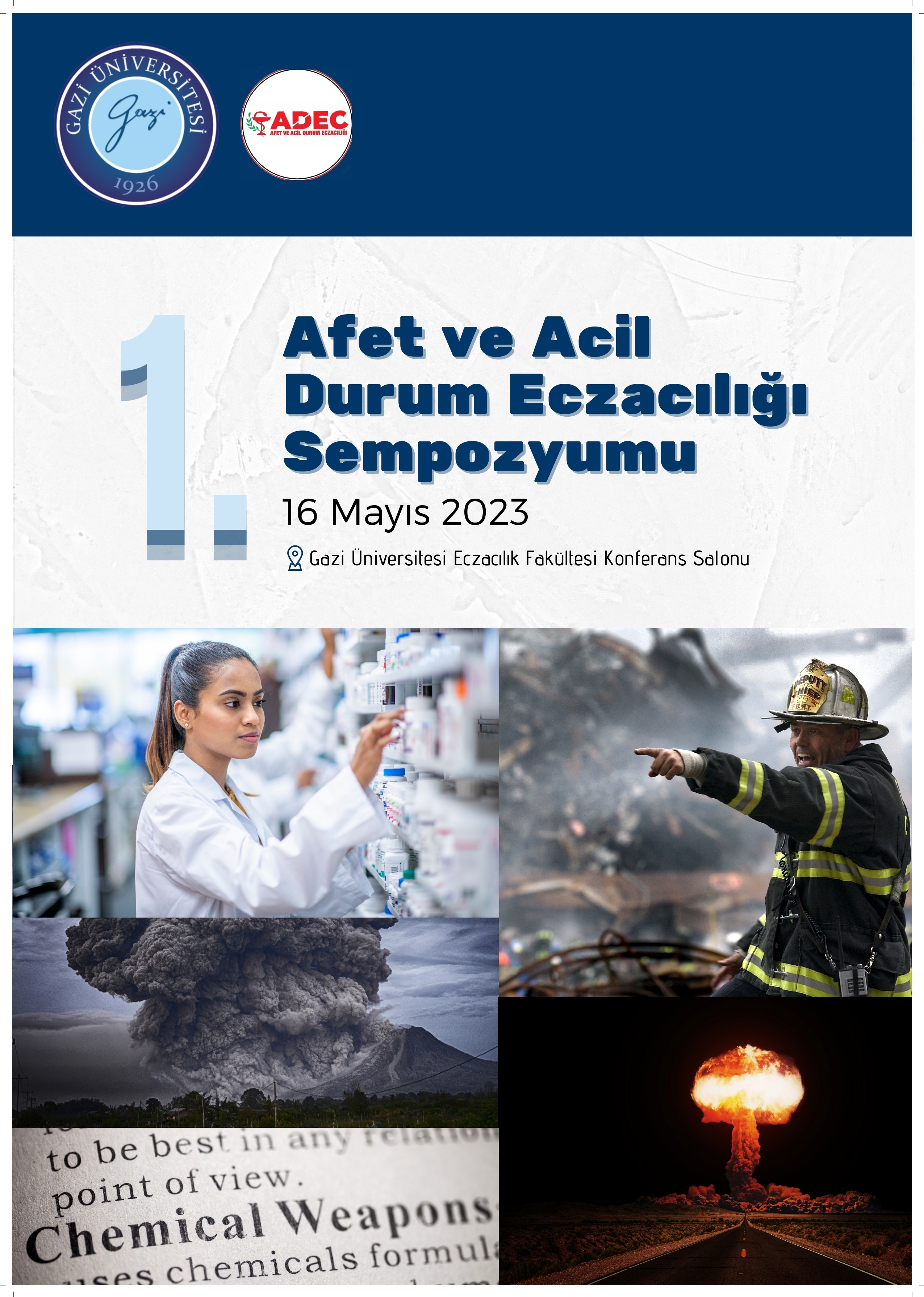 Afet ve Acil Durum Eczacılığı Sempozyumu