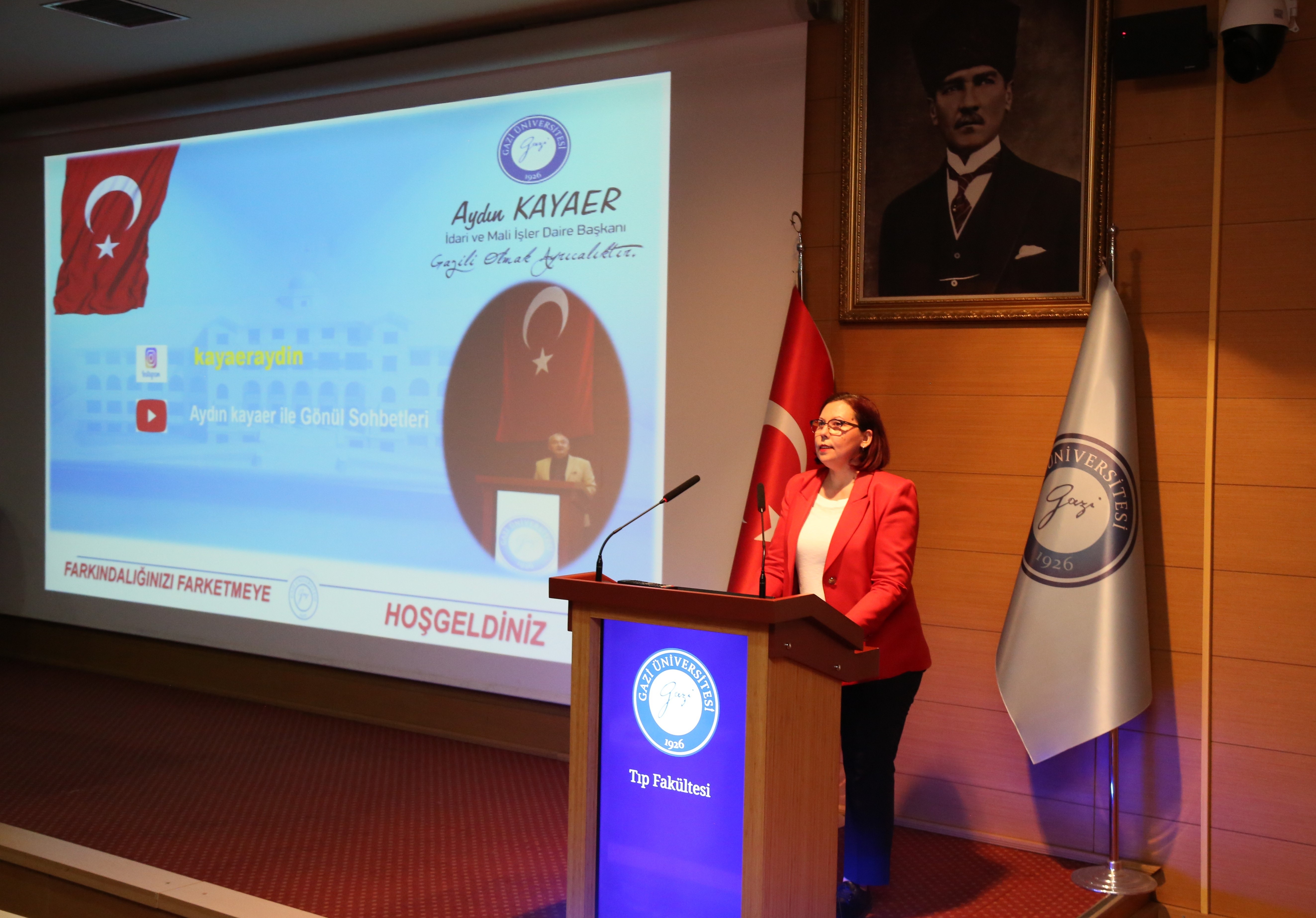 Üniversitemizde “Etkili İletişim Becerileri” Konulu Hizmet İçi Eğitim Düzenlendi-1