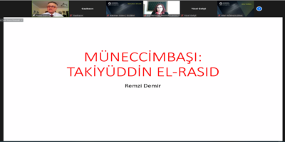 “Türk Dünyasının Öncü Bilim İnsanları-18 Osmanlı Âlimi Takiyyüddin Er-Râsid 1580” Konulu Hizmet İçi Eğitimi Düzenlendi