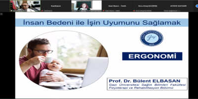 “Ofis Çalışanları İçin Ergonomi” Konulu Hizmet İçi Eğitimi Düzenlendi