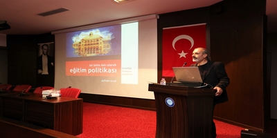 Üniversitemizde “Eğitim Politikası Bilimi Kimliği, Konusu ve Yöntemi” Konulu Konferans Düzenlendi