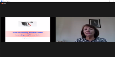 Üniversitemizde “22. Yüzyılın Eşiğinde İklim Değişimi ve Geleceğimiz” Konulu Seminer Düzenlendi