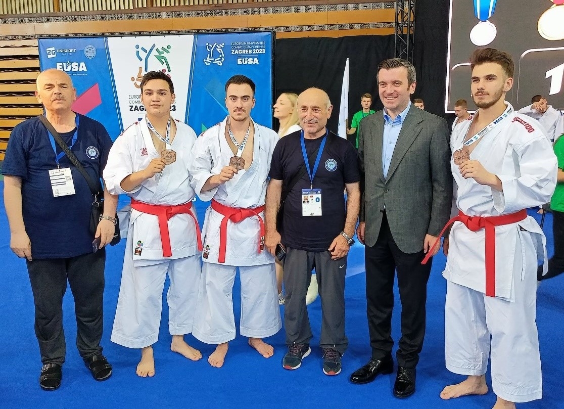 Avrupa Üniversiteler Combat Sporlar Şampiyonası’nda Üniversitemizden Büyük Başarı-1