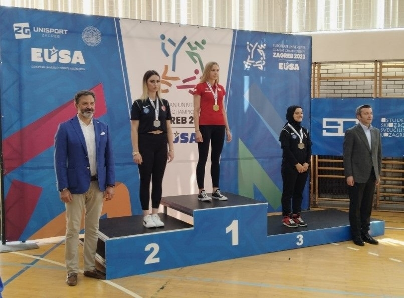 Avrupa Üniversiteler Combat Sporlar Şampiyonası’nda Üniversitemizden Büyük Başarı-1