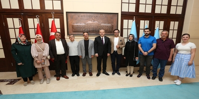 Gazi Eğitim Fakültesi Arapça Öğretmenliği Ana Bilim Dalı Öğretim Elemanları,  Rektörümüz Prof. Dr. Musa Yıldız’ı Ziyaret Etti