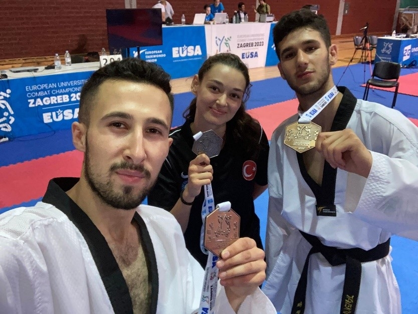Avrupa Üniversiteler Combat Sporlar Şampiyonası’nda Üniversitemizden Büyük Başarı-1