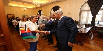 Rektörümüz Prof. Dr  Musa Yıldız ve Üniversitemiz Üst Yönetimi, Akademik ve İdari Personel ile Bayramlaştı 