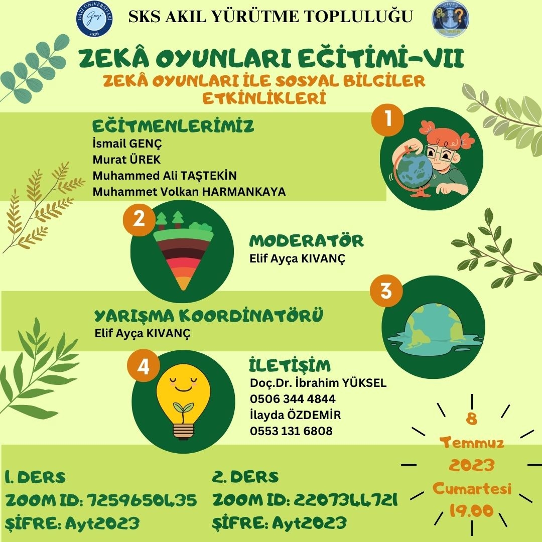 Zeka Oyunları Eğitimi