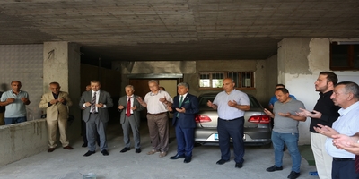 Üniversitemiz Rektörlük Yerleşkesinde Yarım Kalan Cami İnşaatı Tekrar Başlıyor