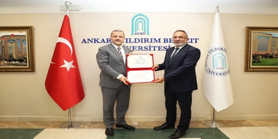 Rektörümüz Prof. Dr. Musa Yıldız, Ankara Yıldırım Beyazıt Üniversitesi Rektörü Prof. Dr. Ali Cengiz Köseoğlu’nu Ziyaret Etti